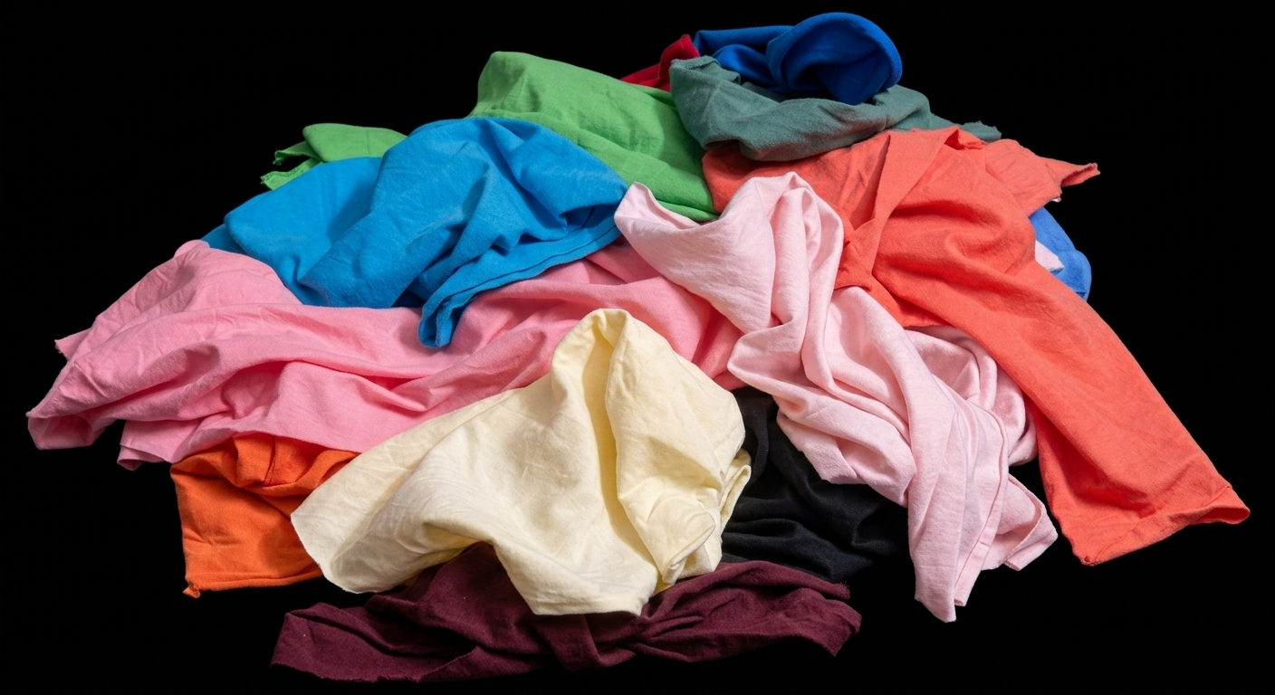 Multicolor Wiping Rags (Medium Weight) – Gazi Rags Bangladesh